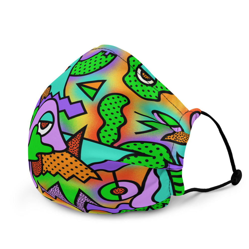 Abstract mask