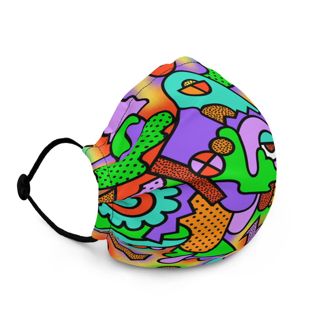Abstract mask