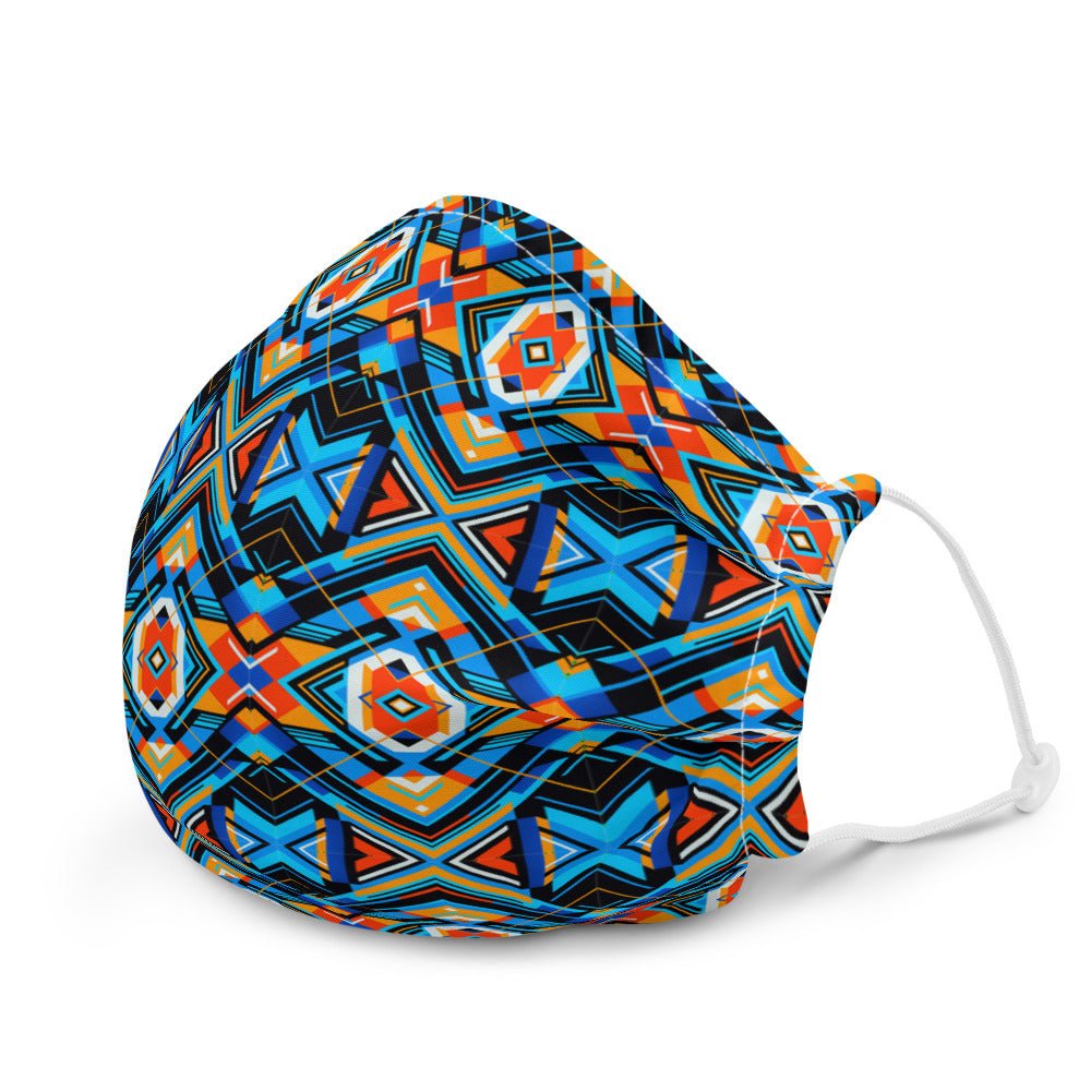 Aztec Blue 2 mask