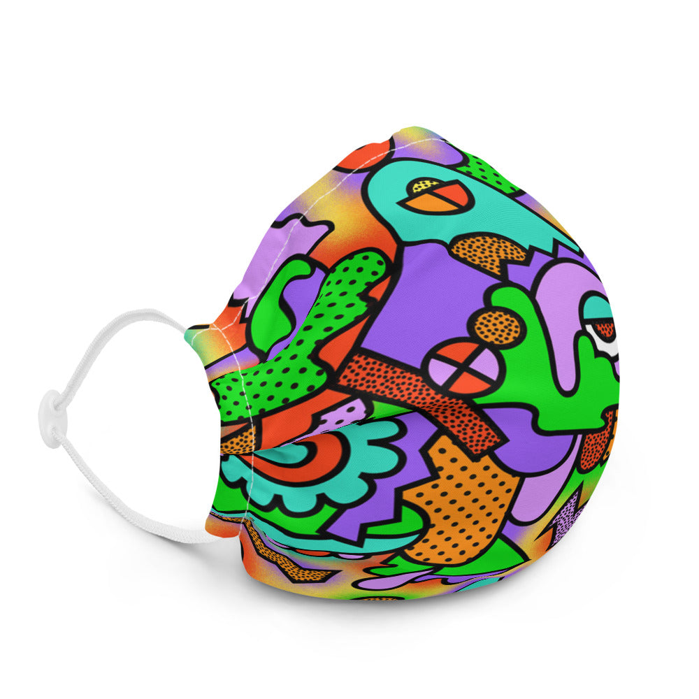 Abstract mask