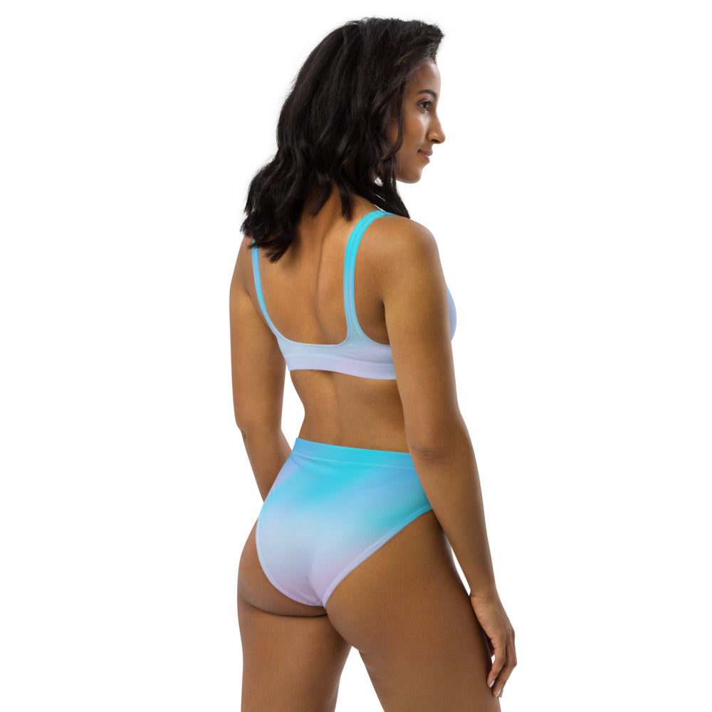 Cotton Candy K1 high-waisted bikini