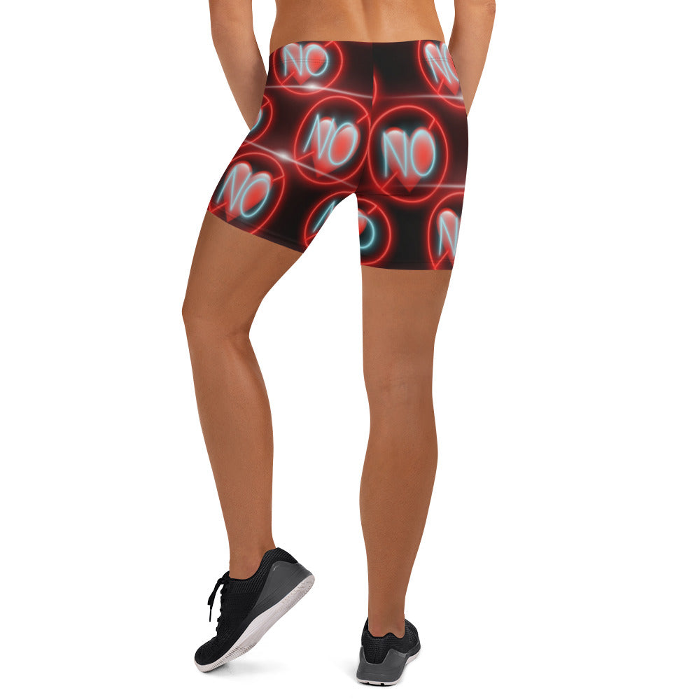 No Love 3 Yoga Shorts