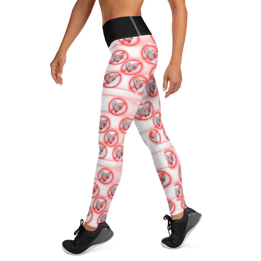No Love 2 Black Leggings without pockets