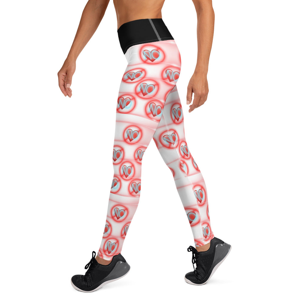 No Love 2 Black Leggings with pockets