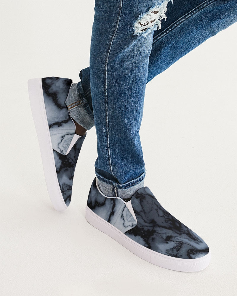 Marble Men's Slip-On Canvas Shoe