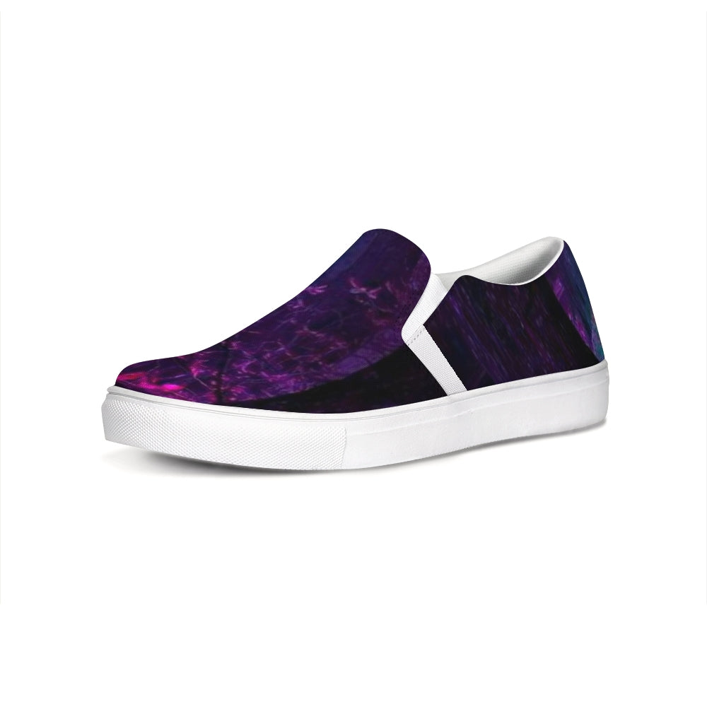 Dark and Bold Slip-On Canvas Shoe