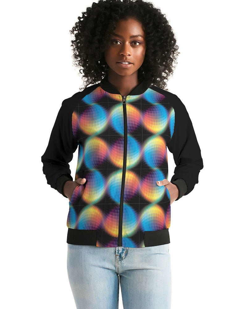 Psychedelic Women's Bomber Jacket