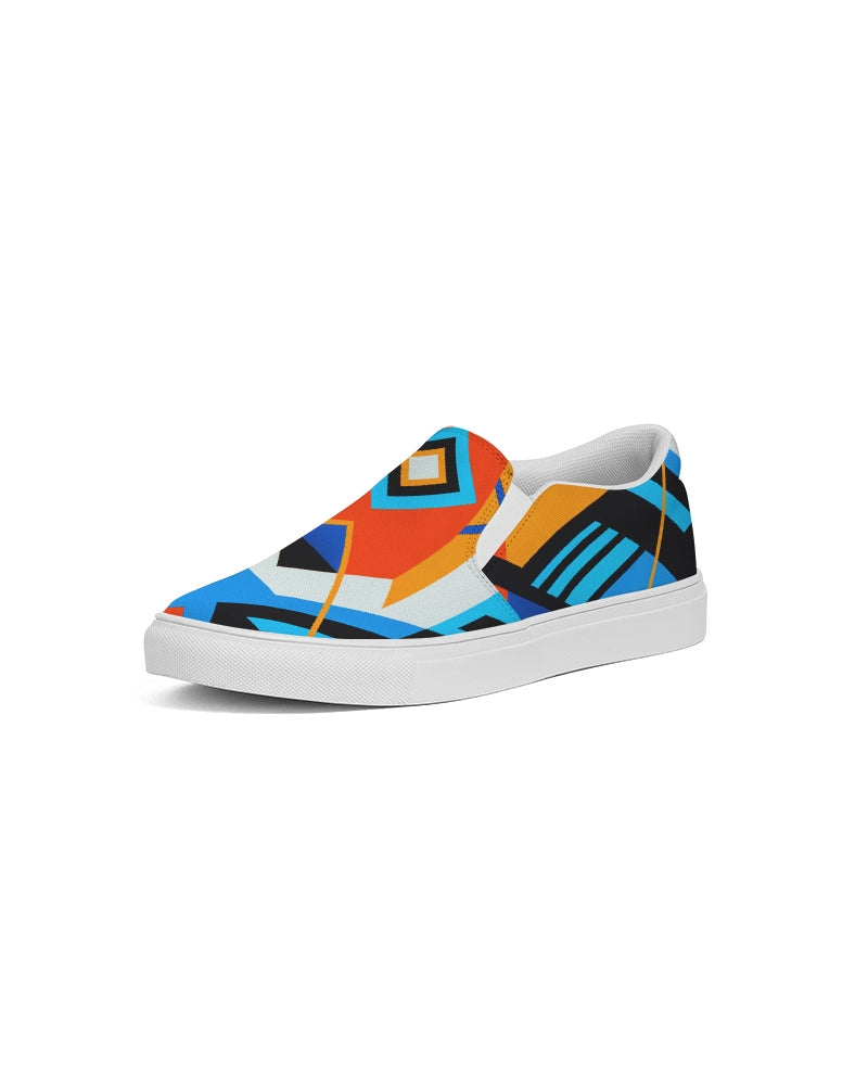 Aztec blue Women's Slip-On Canvas Shoe