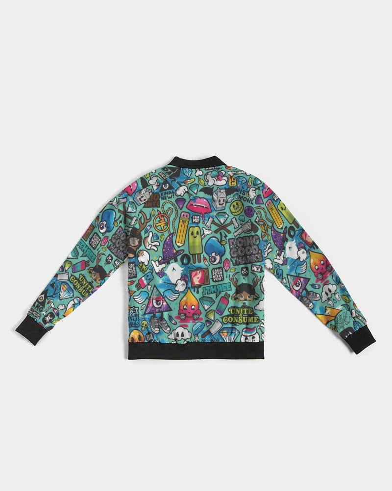 Cartoon massacre Women's Bomber Jacket