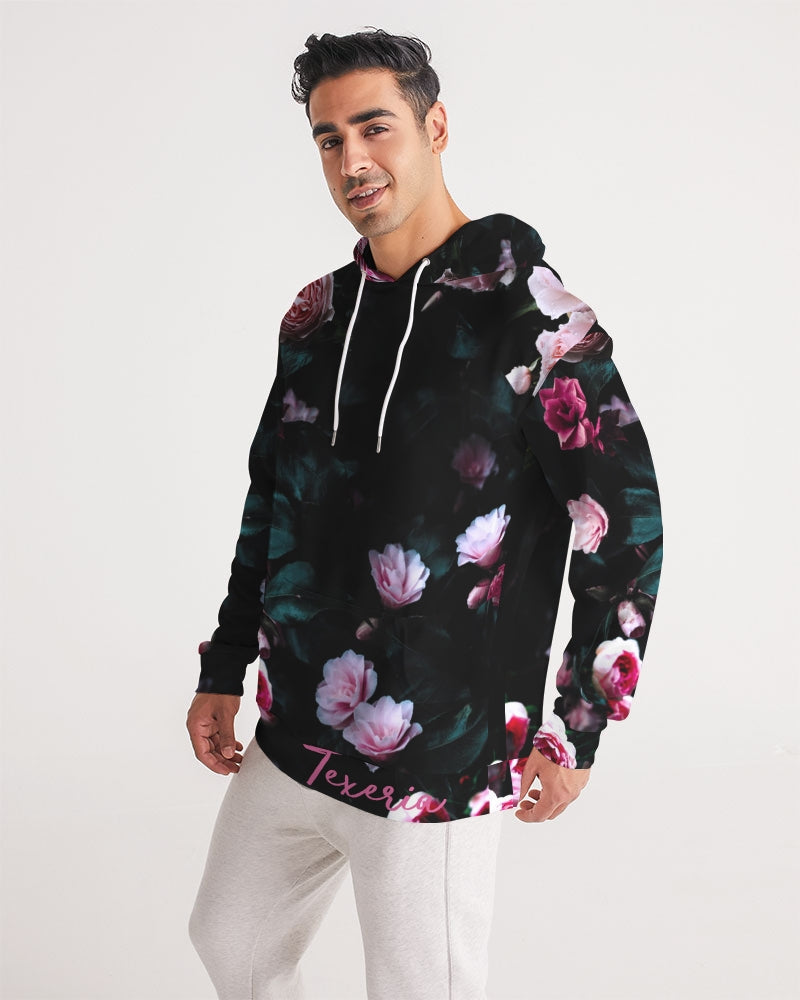 Dark Floral Men's Hoodie