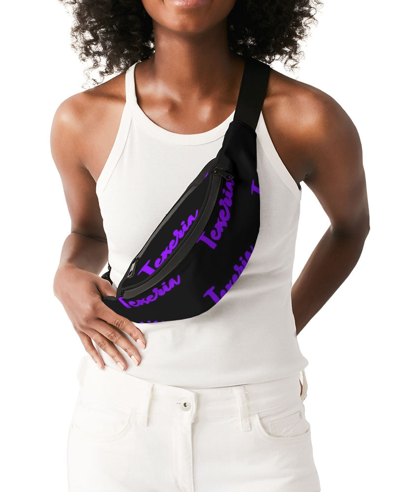 Texeria Monogram purple Crossbody Sling Bag
