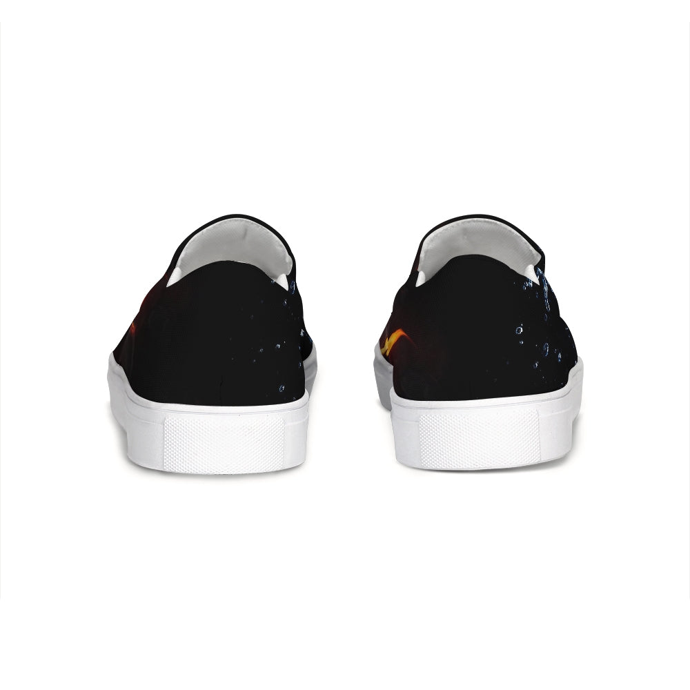 Water fire Slip-On Canvas Shoe