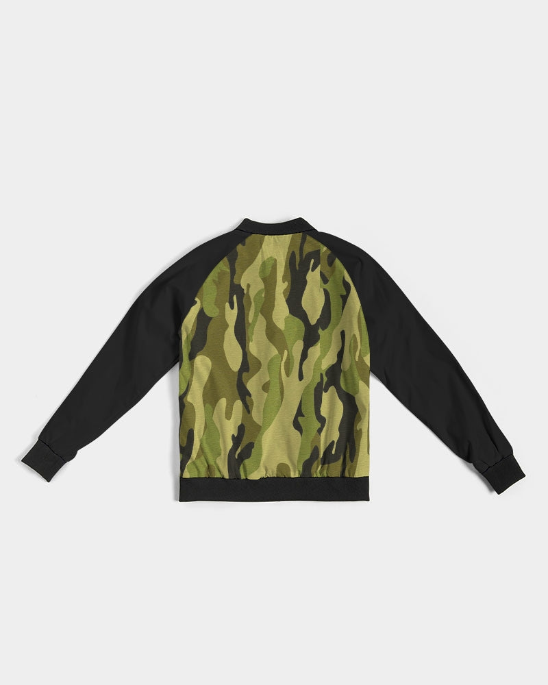 Camo 3 (green) Women's Bomber Jacket