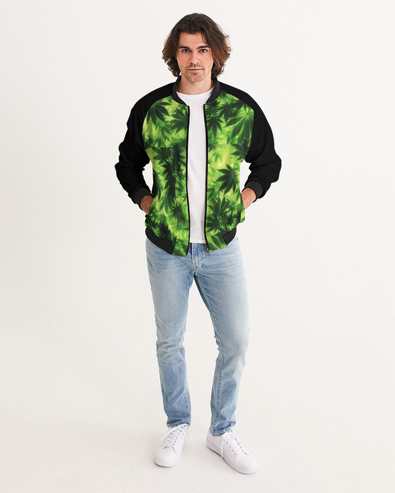 Green Men's Bomber Jacket