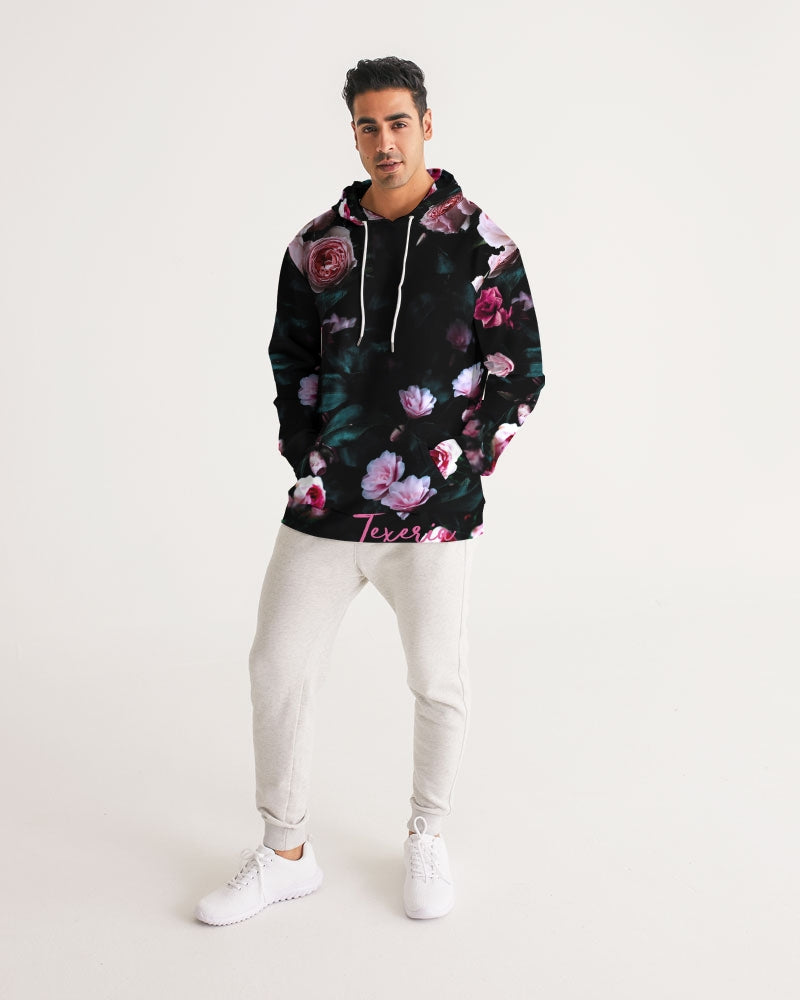 Dark Floral Men's Hoodie