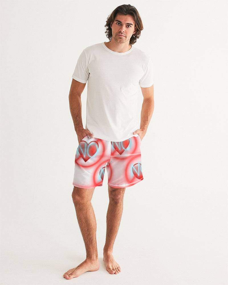No love 2 Men's Swim Trunk