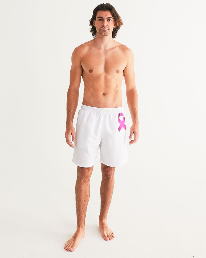 Breast Cancer Awareness Men's Swim Trunk