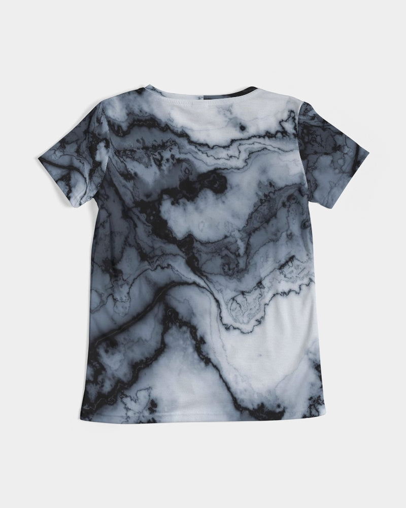 Marble Women's V-Neck Tee