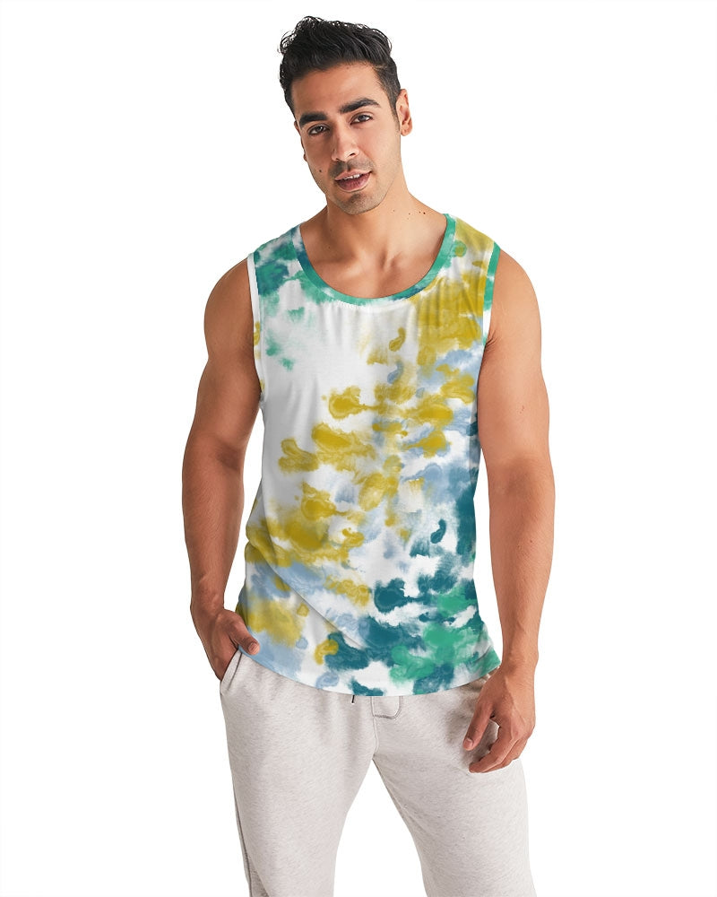 Watercolor Men's Sport Tank