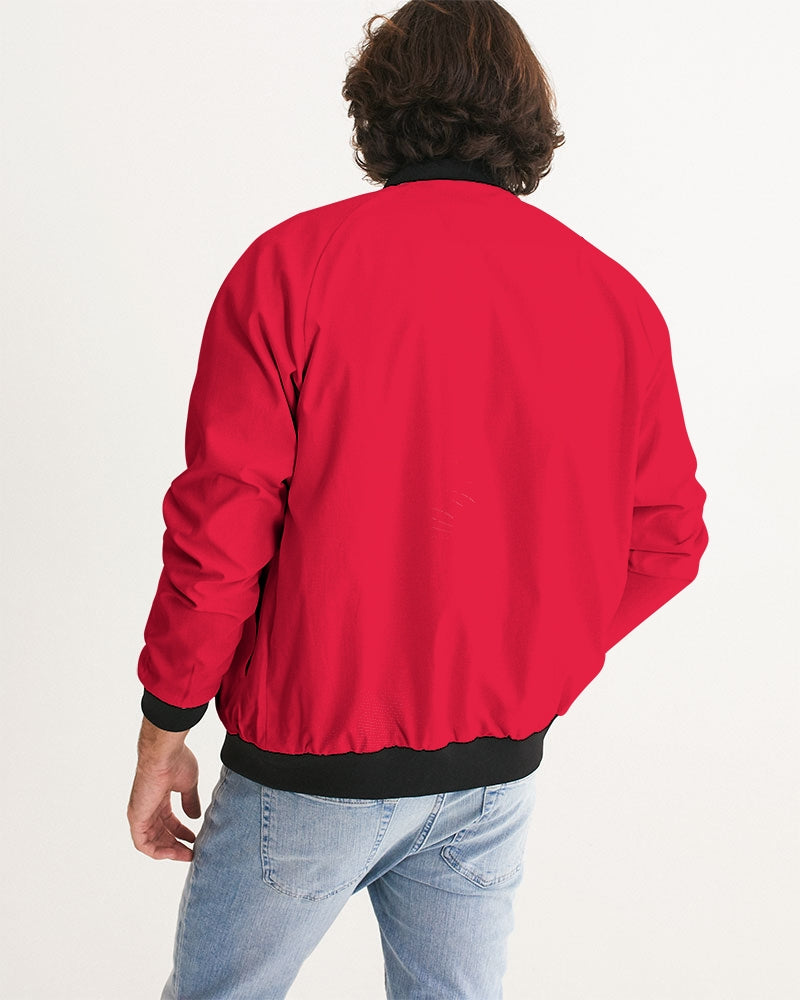checkered Men's Bomber Jacket