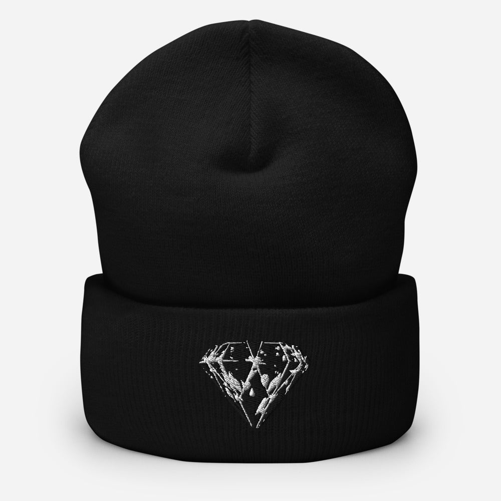 Diamond Cuffed Beanie