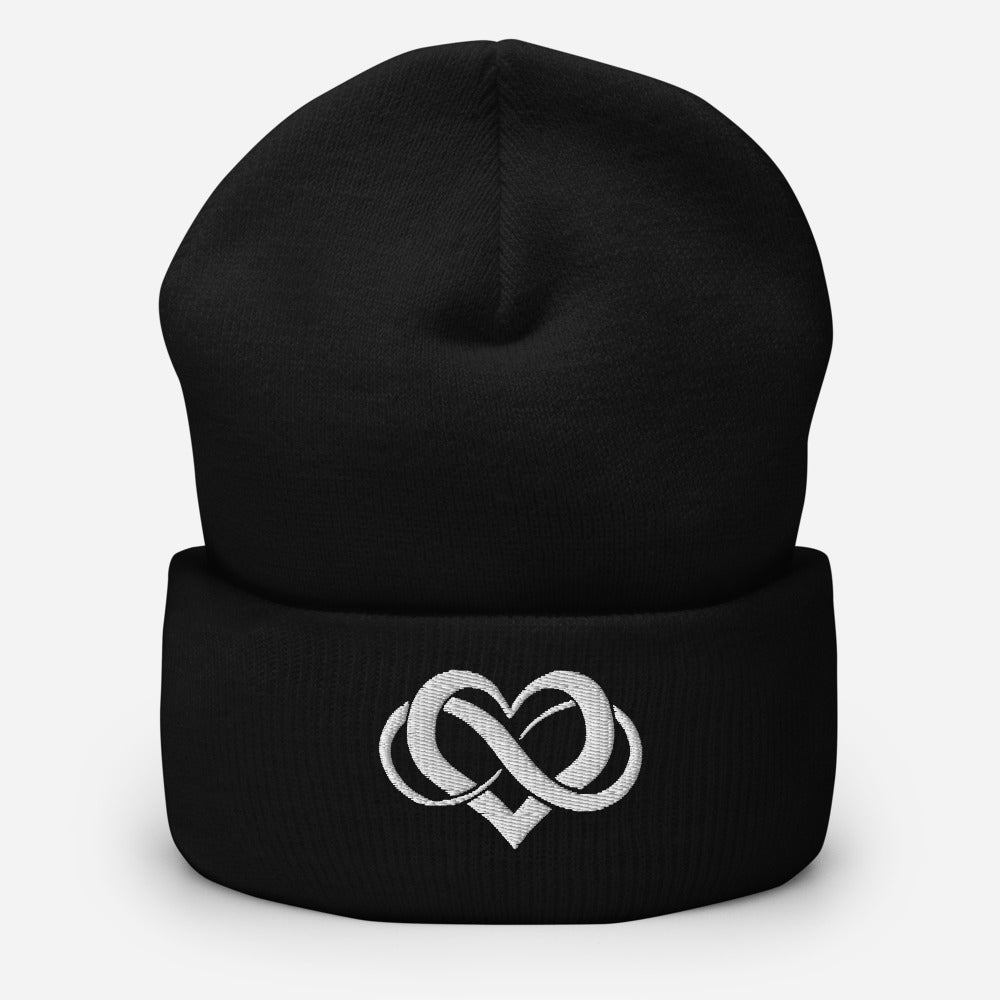 Poly Love Cuffed Beanie
