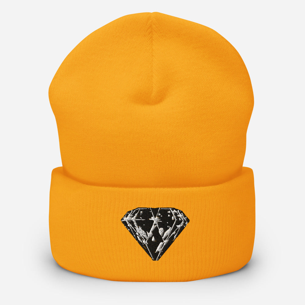 Diamond Cuffed Beanie