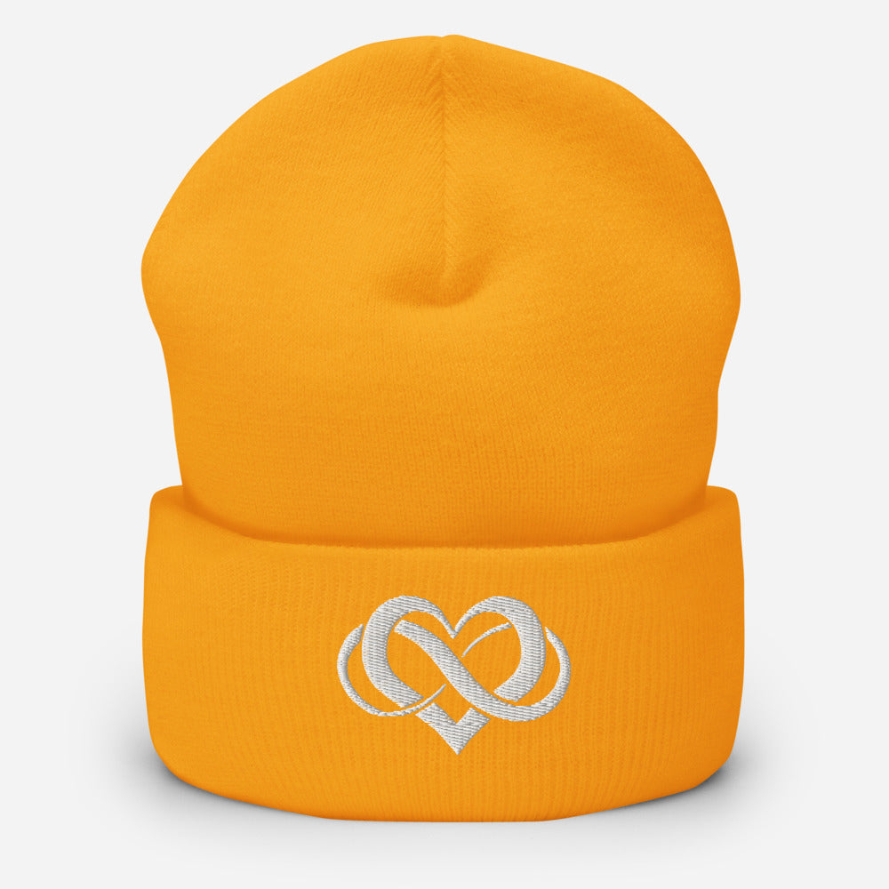 Poly Love Cuffed Beanie