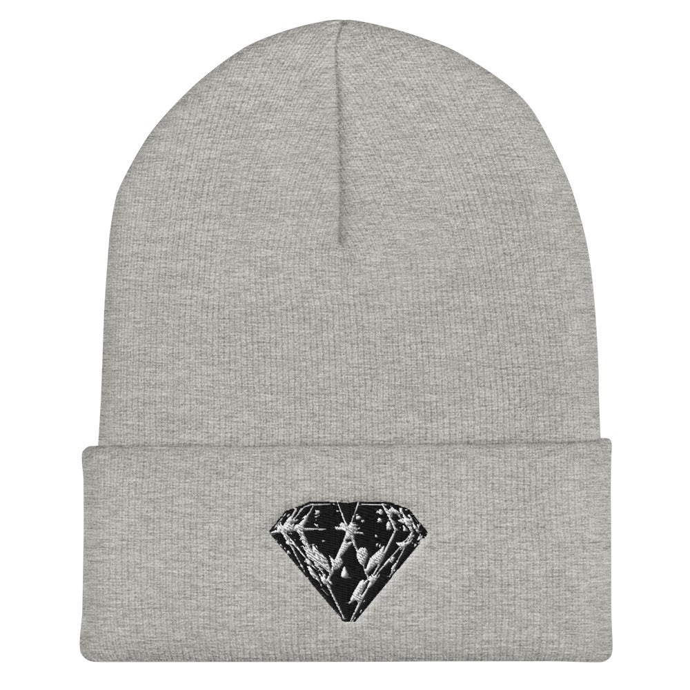 Diamond Cuffed Beanie