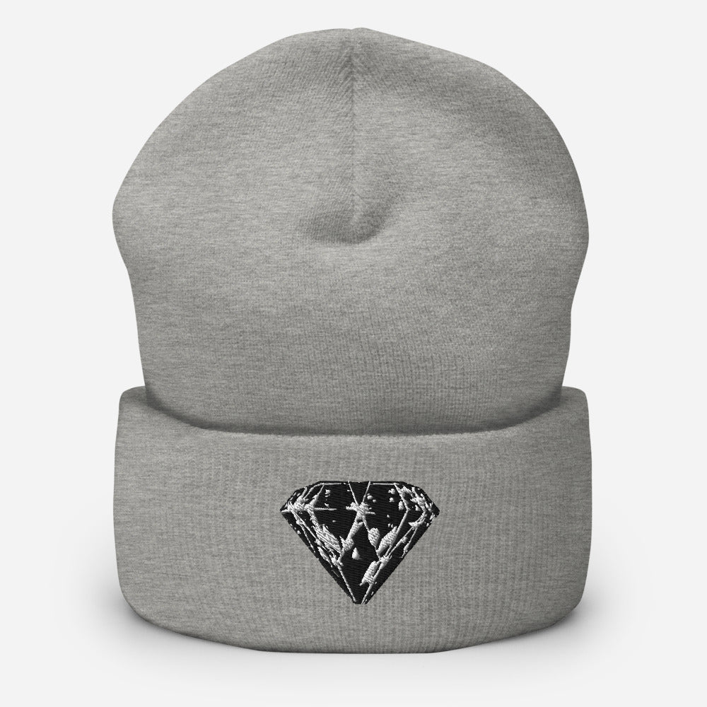 Diamond Cuffed Beanie
