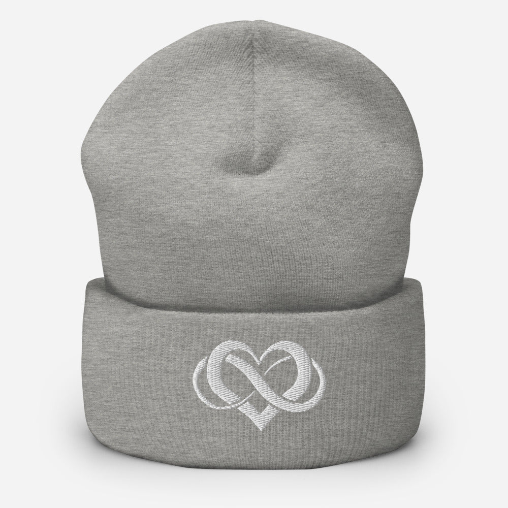 Poly Love Cuffed Beanie