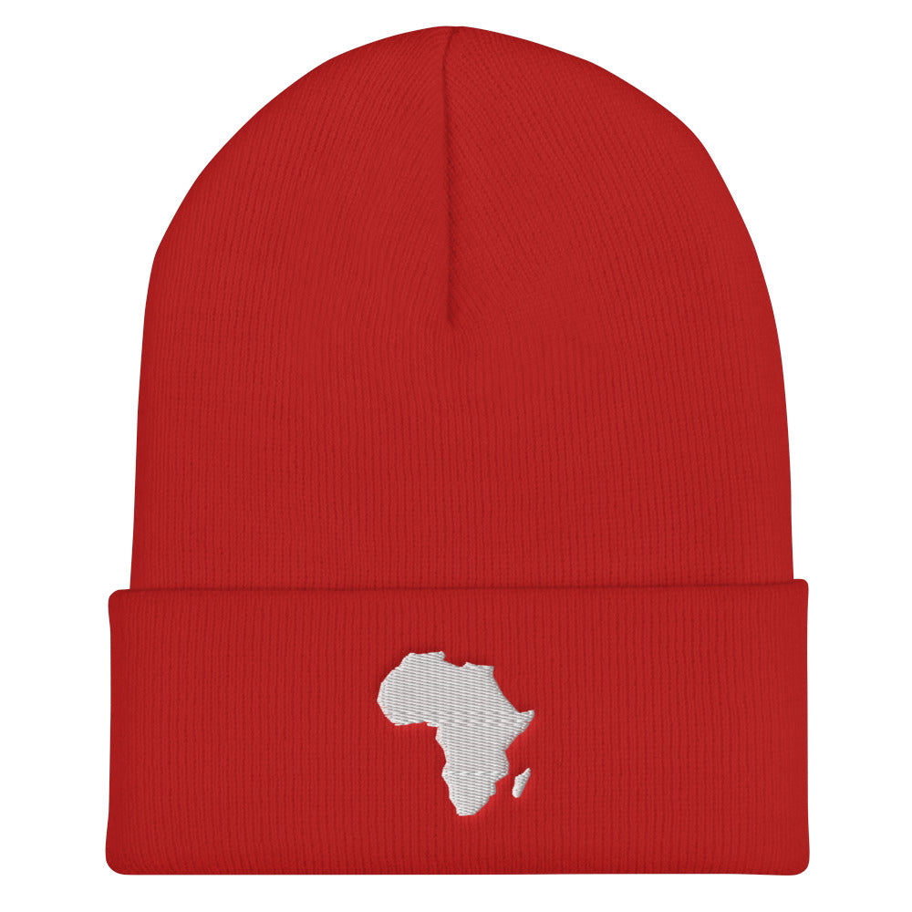 Africa Cuffed Beanie