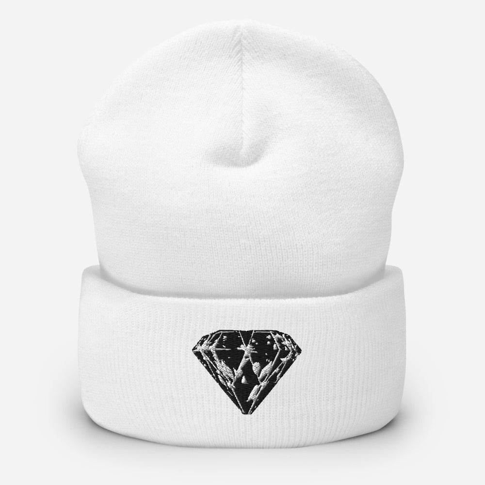 Diamond Cuffed Beanie