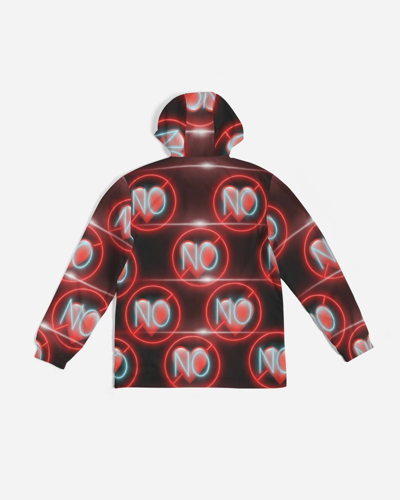 No love 3 Men's Windbreaker