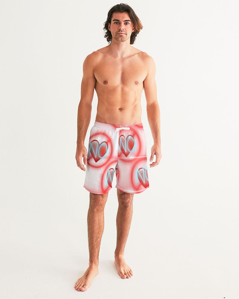 No love 2 Men's Swim Trunk
