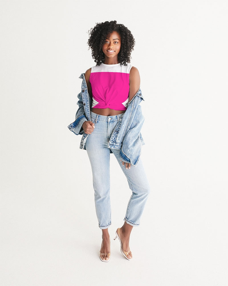 Azalea Women's Twist-Front Tank