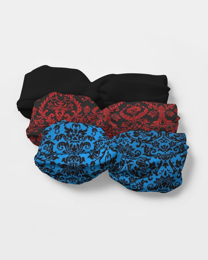 chandelier blue Twist Knot Headband Set