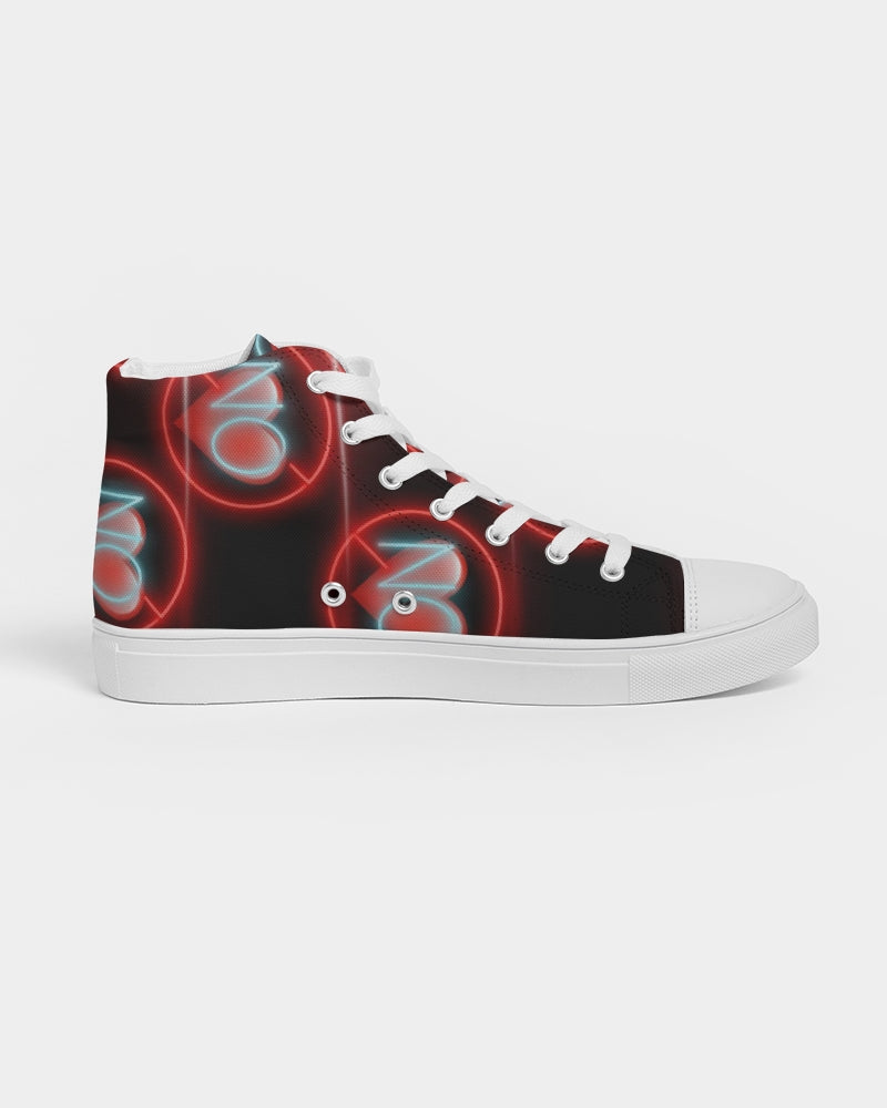 No love 3 Women's Hightop Canvas Shoe