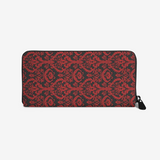 Chandelier Red Leather Wallet