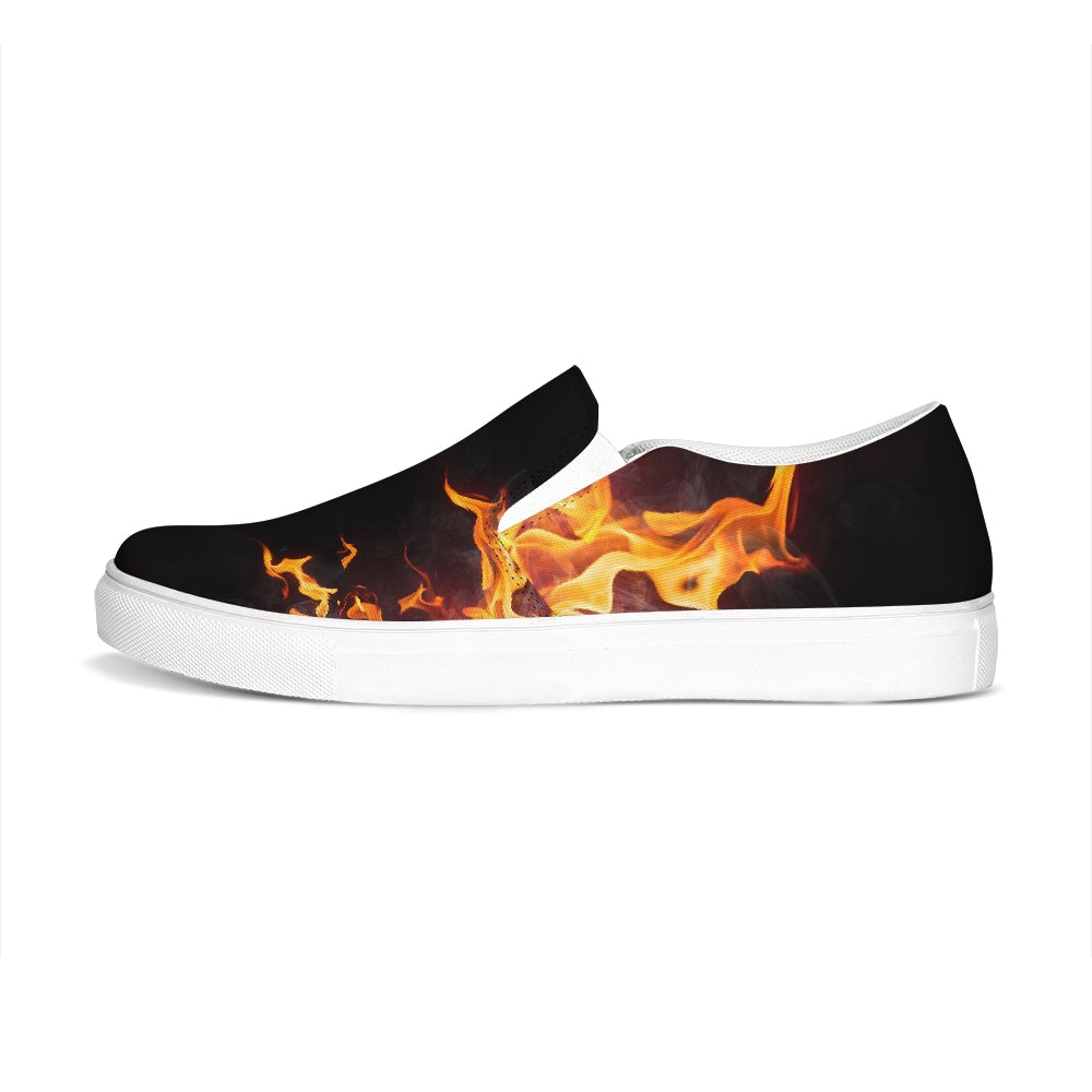 Water fire Slip-On Canvas Shoe