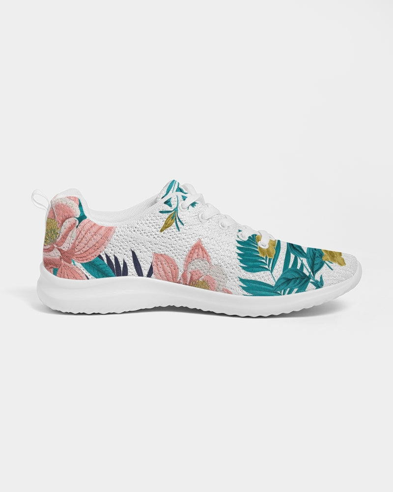 Warm Floral Women's Athletic Shoe