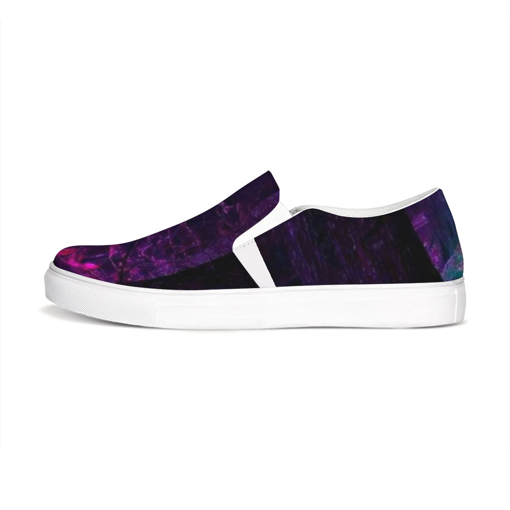 Dark and Bold Slip-On Canvas Shoe