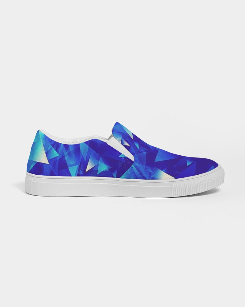 Crystal Blue Women's Slip-On Canvas Shoe