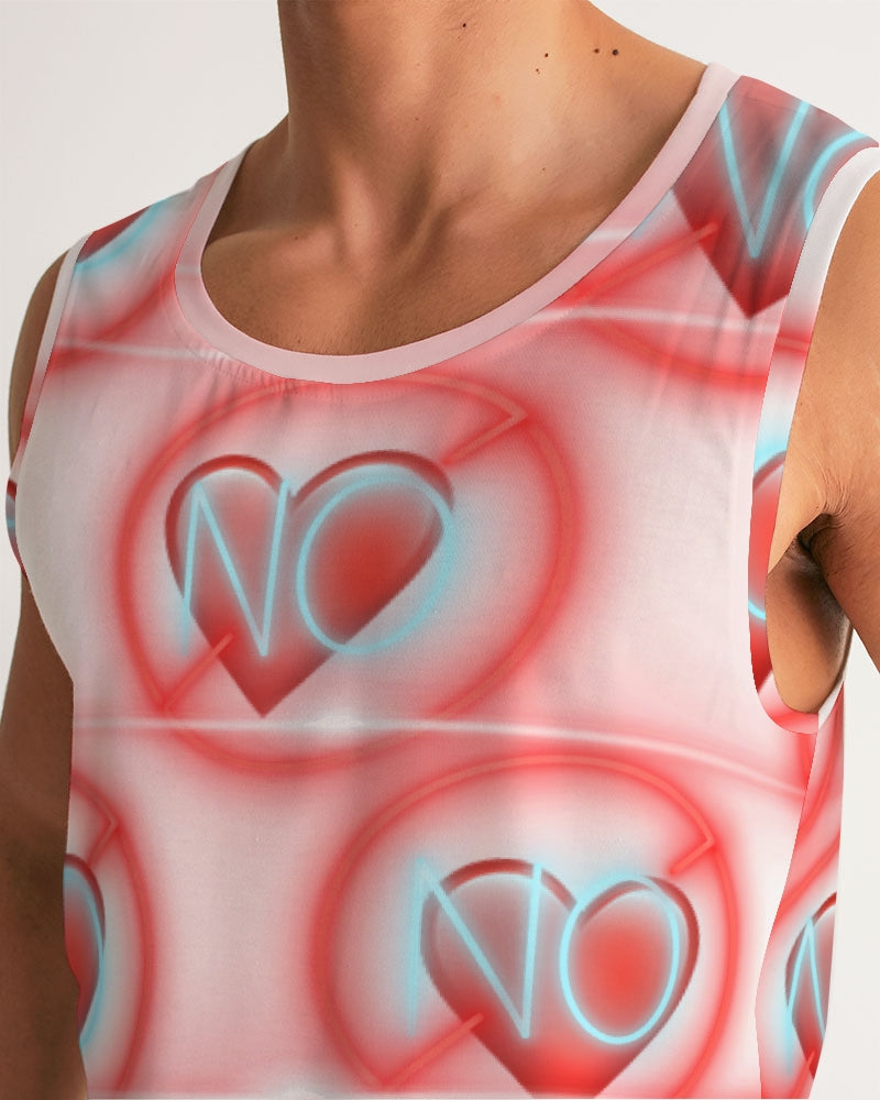No love 2 Men's Sports Tank