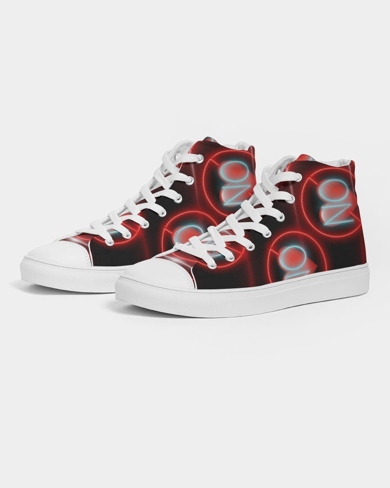 No love 3 Women's Hightop Canvas Shoe