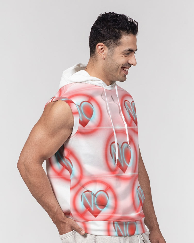 No love 2 Men's Premium Heavyweight Sleeveless Hoodie