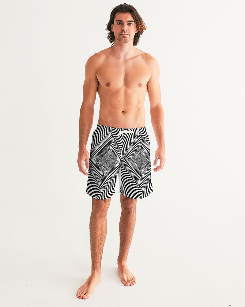 Optical illusion Men's Swim Trunk
