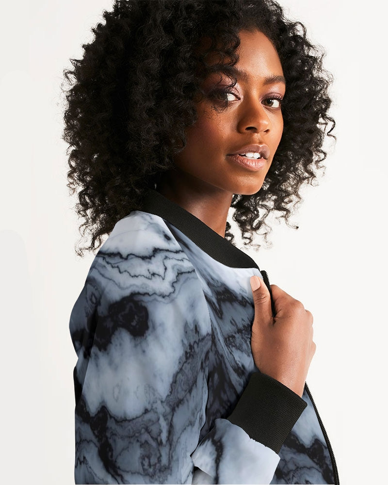 Marble Women's Bomber Jacket