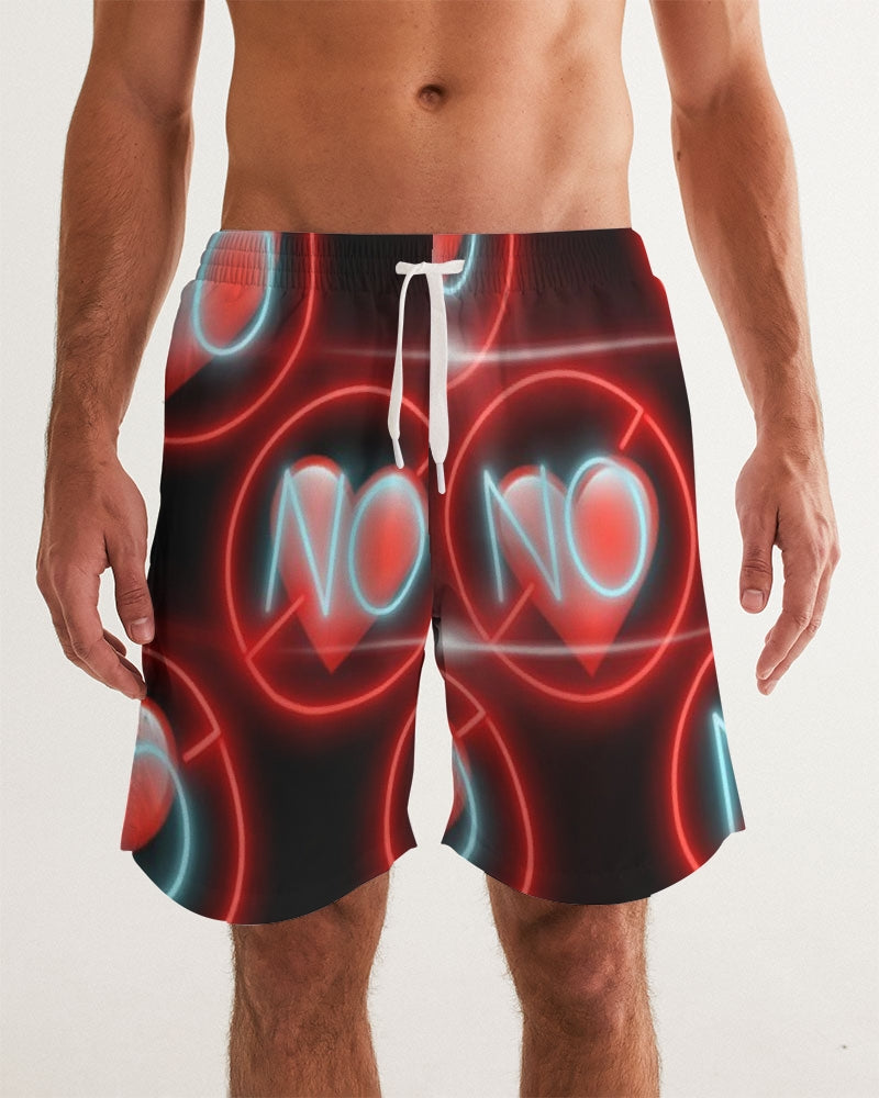 No love 3 Men's Swim Trunk