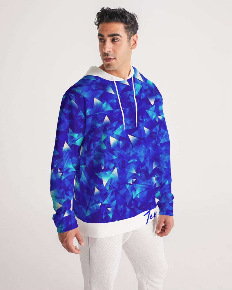 Crystal Blue Men's Hoodie